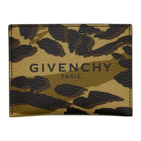 givenchy business card holder camo nordstrom